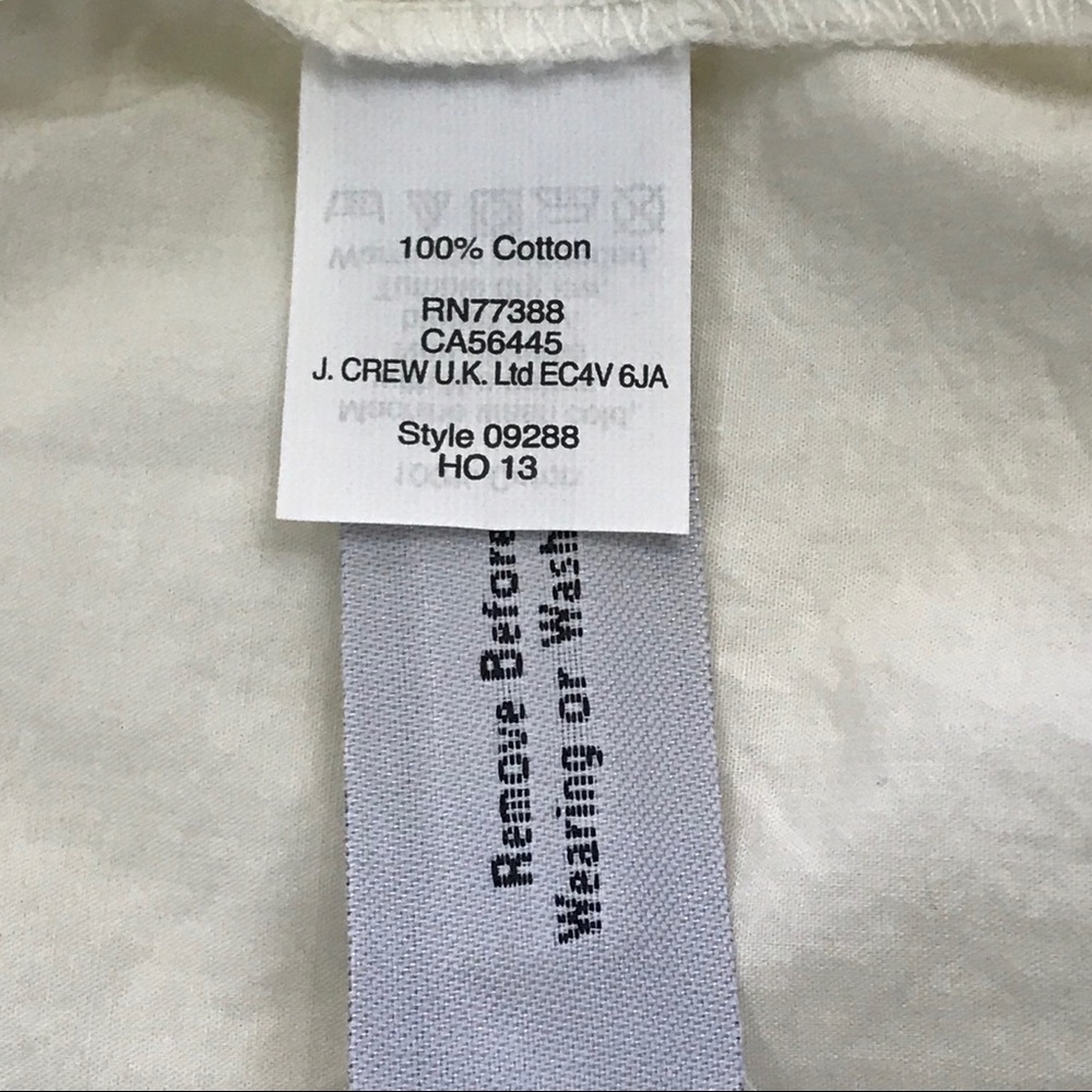 Madwell Button Down Shirt Size Large Ivory   183 - Picture 6 of 7